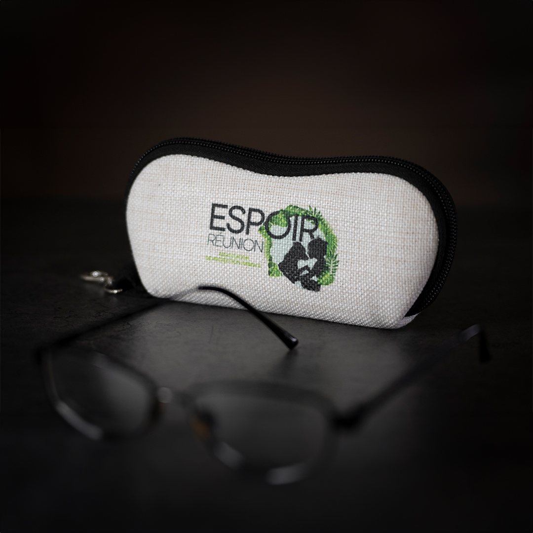 Porte-lunettes Doublé Peluche Sharplace - Étui Protecteur Anti-rayures, Design Mignon, Organisateur Multifonction